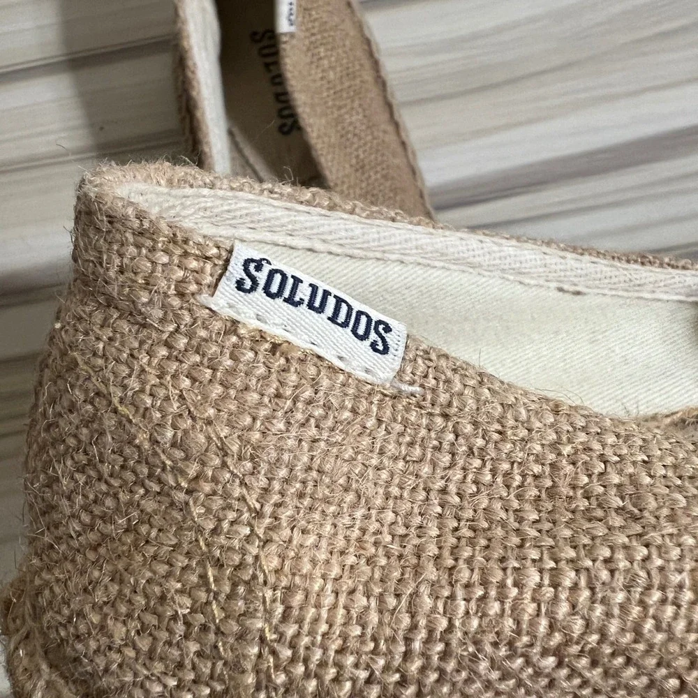SOLUDOS Giraffe Espadrille Flat, Women's Size‎ 8.5